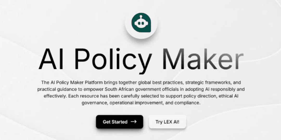 Empowering Youth and Public Servants for South Africa’s Digital Future through  AI Policy Maker platform