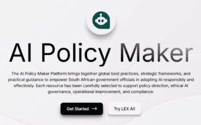 Empowering Youth and Public Servants for South Africa’s Digital Future through  AI Policy Maker platform